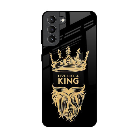 King Life Samsung Galaxy S21 Plus Glass Back Cover Online