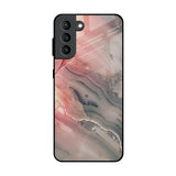 Pink And Grey Marble Samsung Galaxy S21 Plus Glass Back Cover Online