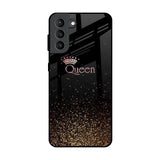 I Am The Queen Samsung Galaxy S21 Plus Glass Back Cover Online