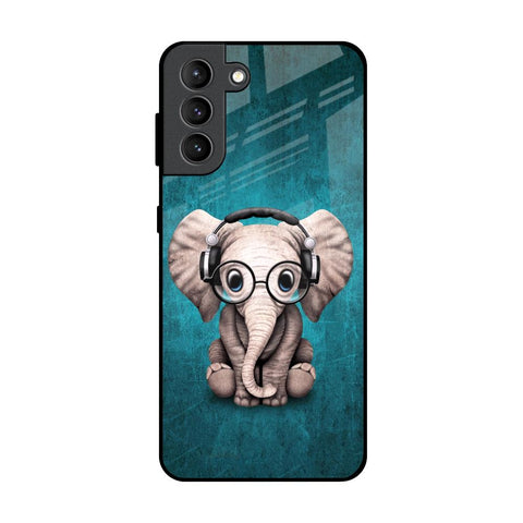 Adorable Baby Elephant Samsung Galaxy S21 Plus Glass Back Cover Online