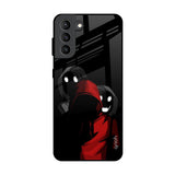 Shadow Character Samsung Galaxy S21 Plus Glass Back Cover Online