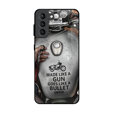 Royal Bike Samsung Galaxy S21 Plus Glass Back Cover Online
