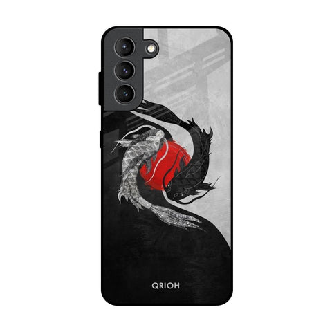 Japanese Art Samsung Galaxy S21 Plus Glass Back Cover Online