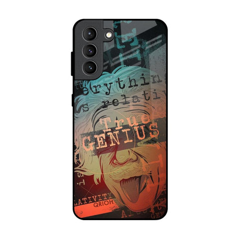 True Genius Samsung Galaxy S21 Plus Glass Back Cover Online