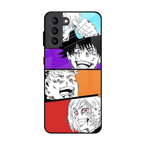 Anime Sketch Samsung Galaxy S21 Plus Glass Back Cover Online