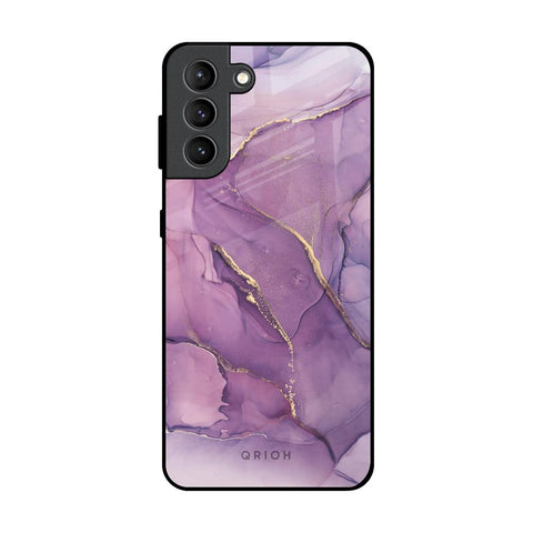 Purple Gold Marble Samsung Galaxy S21 Plus Glass Back Cover Online