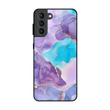 Alcohol ink Marble Samsung Galaxy S21 Plus Glass Back Cover Online