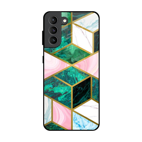 Seamless Green Marble Samsung Galaxy S21 Plus Glass Back Cover Online