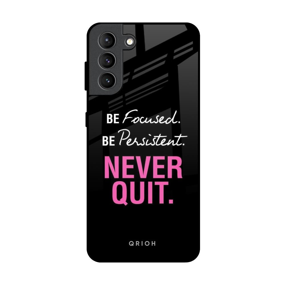 Be Focused Samsung Galaxy S21 Plus Glass Back Cover Online