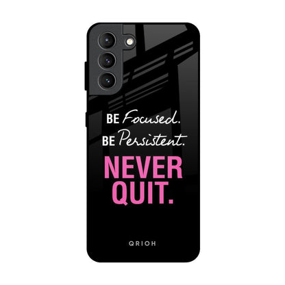 Be Focused Samsung Galaxy S21 Plus Glass Back Cover Online