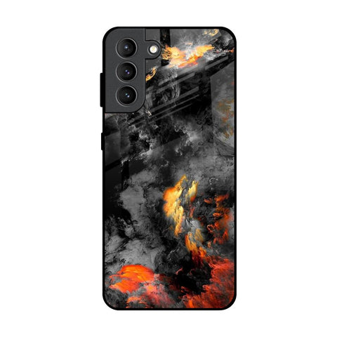 Lava Explode Samsung Galaxy S21 Plus Glass Back Cover Online