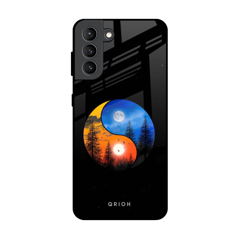 Yin Yang Balance Samsung Galaxy S21 Plus Glass Back Cover Online