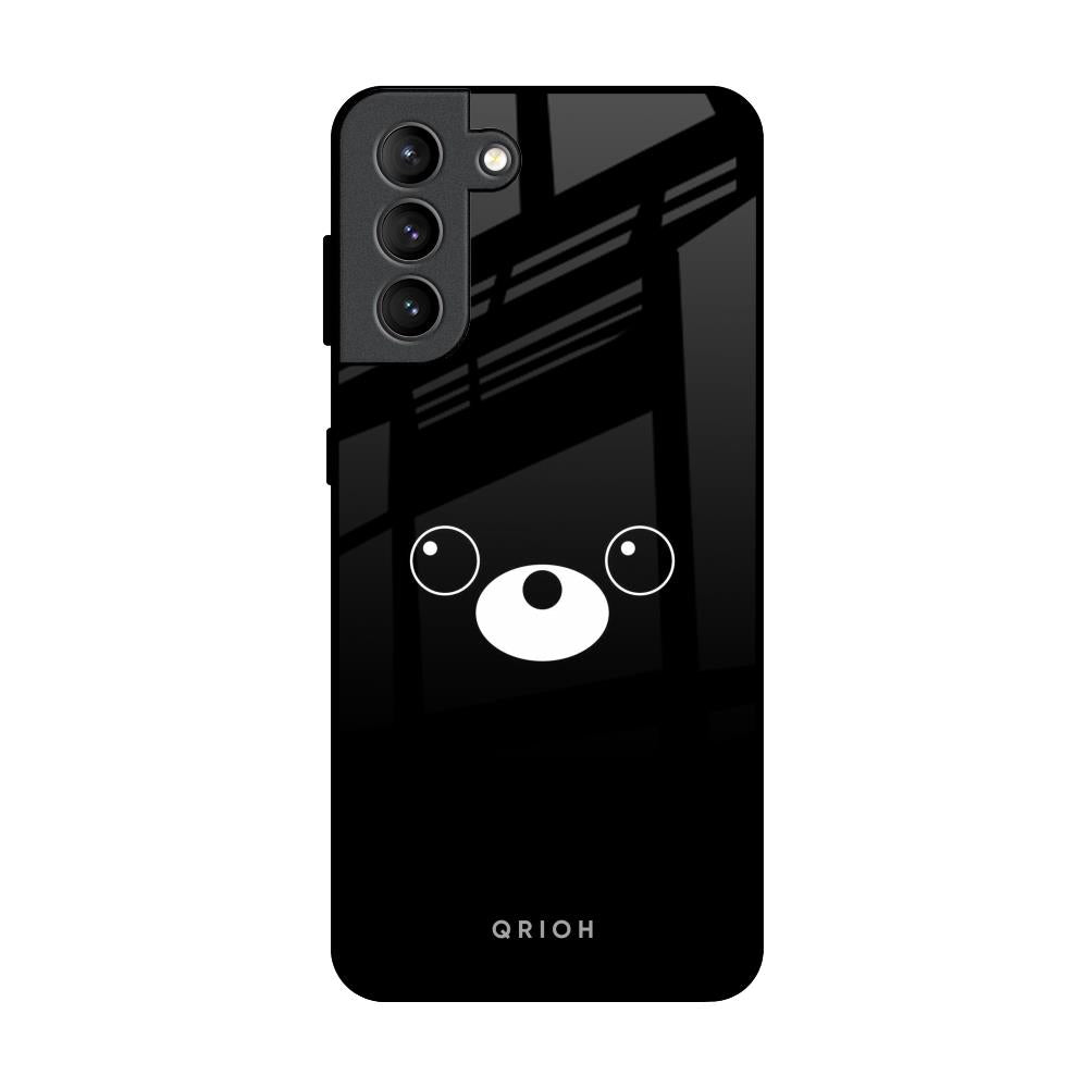 Cute Bear Samsung Galaxy S21 Plus Glass Back Cover Online