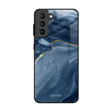 Deep Ocean Marble Samsung Galaxy S21 Plus Glass Back Cover Online