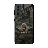Army Warrior Samsung Galaxy S21 Plus Glass Back Cover Online
