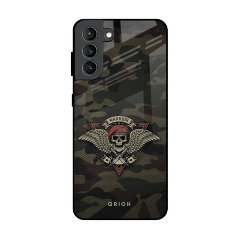 Army Warrior Samsung Galaxy S21 Plus Glass Back Cover Online