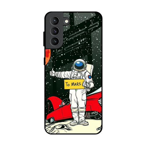 Astronaut on Mars Samsung Galaxy S21 Plus Glass Back Cover Online