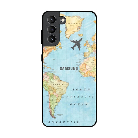 Fly Around The World Samsung Galaxy S21 Plus Glass Back Cover Online