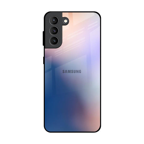 Blue Mauve Gradient Samsung Galaxy S21 Plus Glass Back Cover Online