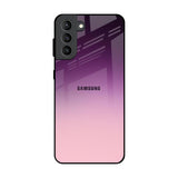 Purple Gradient Samsung Galaxy S21 Plus Glass Back Cover Online