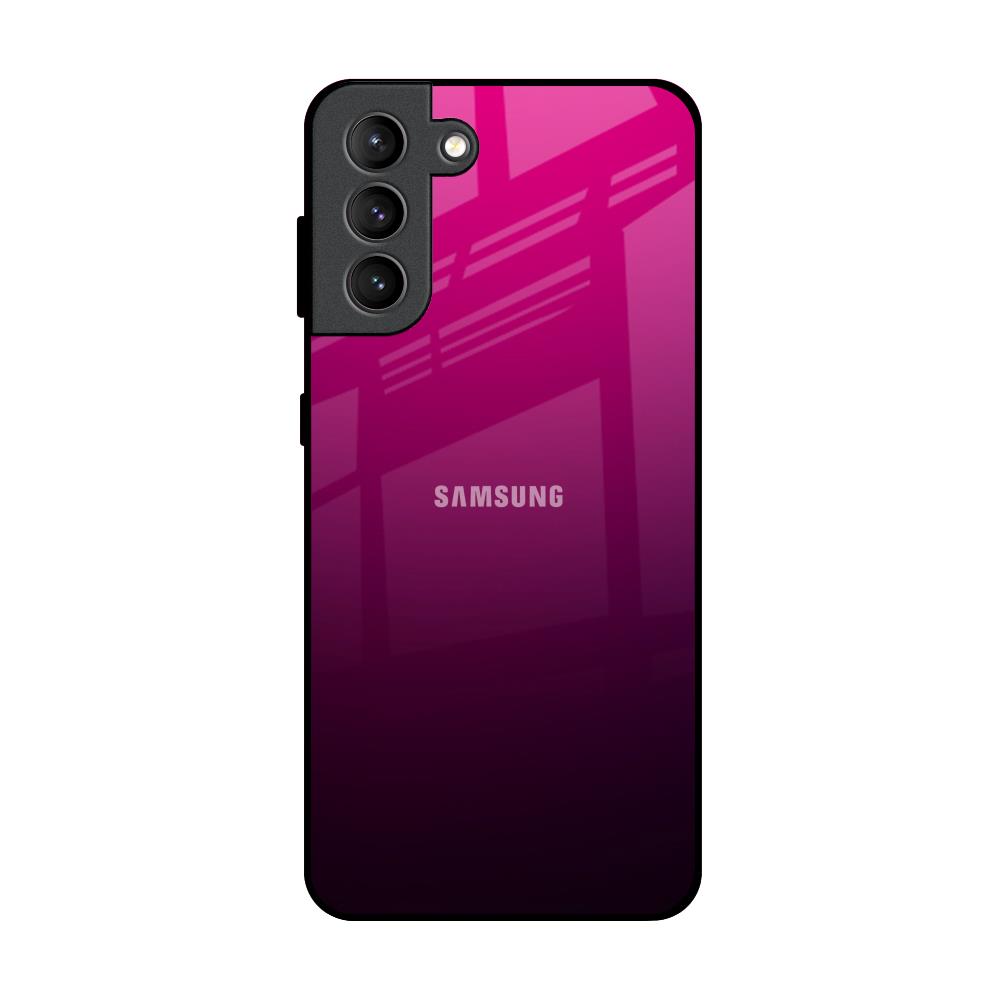 Purple Ombre Pattern Samsung Galaxy S21 Plus Glass Back Cover Online
