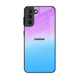 Unicorn Pattern Samsung Galaxy S21 Plus Glass Back Cover Online