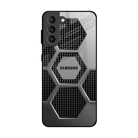 Hexagon Style Samsung Galaxy S21 Plus Glass Back Cover Online