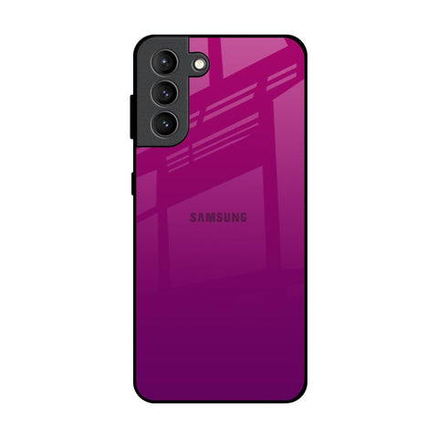 Magenta Gradient Samsung Galaxy S21 Plus Glass Back Cover Online