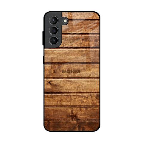 Wooden Planks Samsung Galaxy S21 Plus Glass Back Cover Online