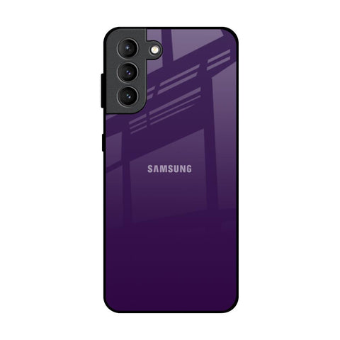 Dark Purple Samsung Galaxy S21 Plus Glass Back Cover Online
