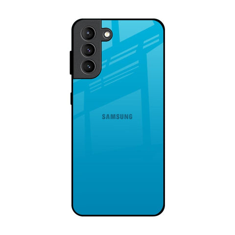 Blue Aqua Samsung Galaxy S21 Plus Glass Back Cover Online