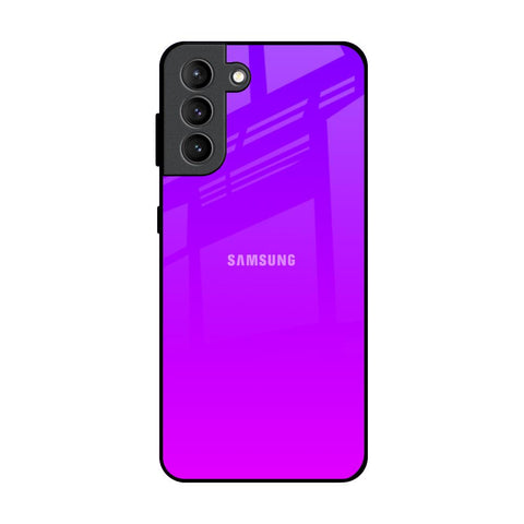 Purple Pink Samsung Galaxy S21 Plus Glass Back Cover Online