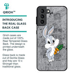 Cute Baby Bunny Glass Case for Samsung Galaxy S21 Plus