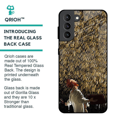 Rain Festival Glass Case for Samsung Galaxy S21 Plus