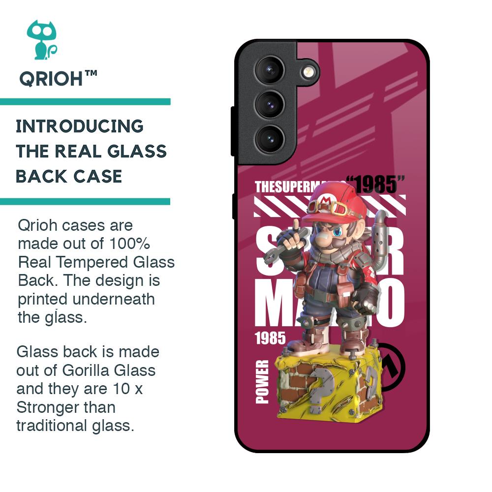 Gangster Hero Glass Case for Samsung Galaxy S21 Plus