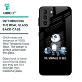 Real Struggle Glass Case for Samsung Galaxy S21 Plus