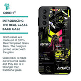 Astro Glitch Glass Case for Samsung Galaxy S21 Plus