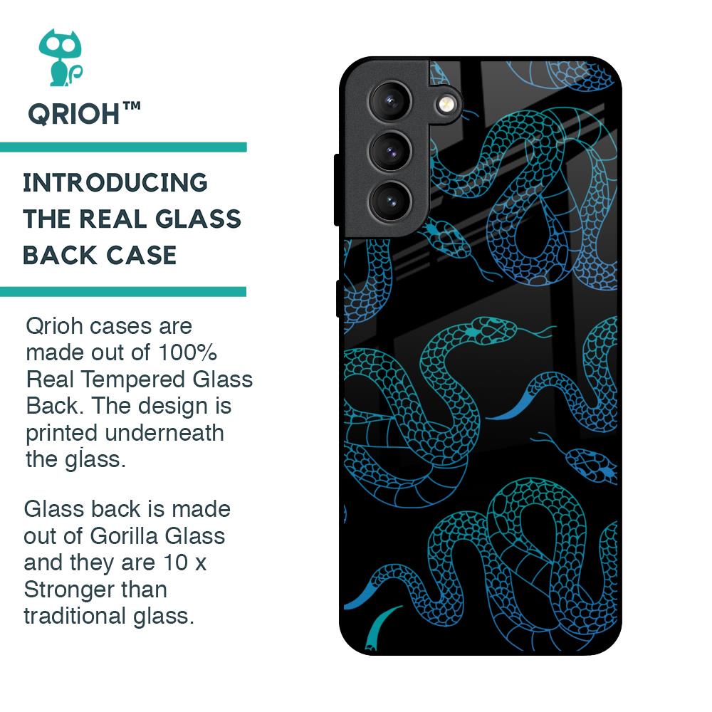 Serpentine Glass Case for Samsung Galaxy S21 Plus