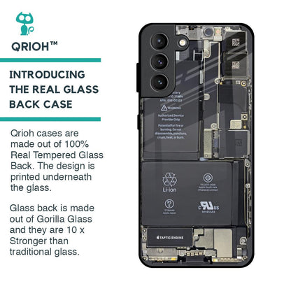 Skeleton Inside Glass Case for Samsung Galaxy S21 Plus
