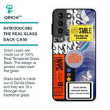 Smile for Camera Glass Case for Samsung Galaxy S21 Plus