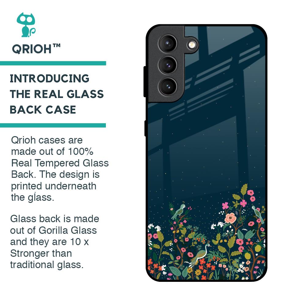 Small Garden Glass Case For Samsung Galaxy S21 Plus