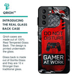 Do No Disturb Glass Case For Samsung Galaxy S21 Plus