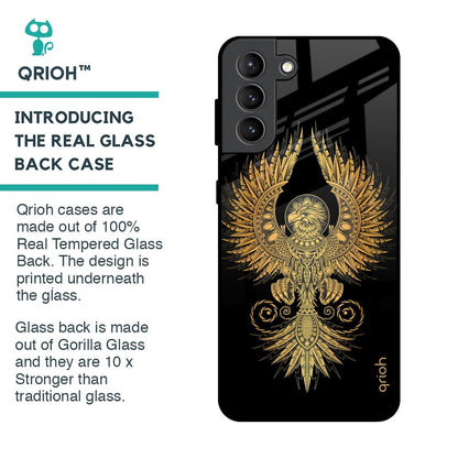 Mythical Phoenix Art Glass Case for Samsung Galaxy S21 Plus