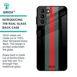 Vertical Stripes Glass Case for Samsung Galaxy S21 Plus