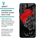 Red Moon Tiger Glass Case for Samsung Galaxy S21 Plus