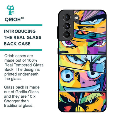 Anime Legends Glass Case for Samsung Galaxy S21 Plus