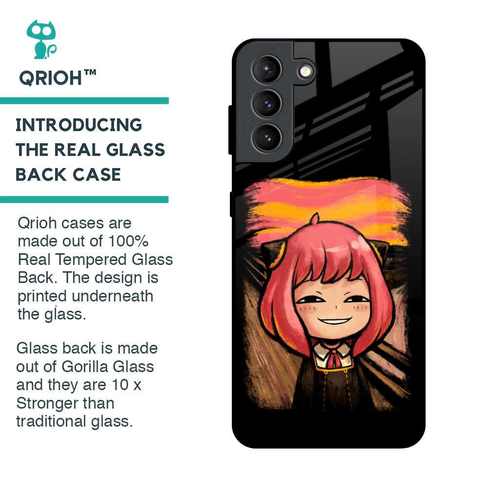 Spy X Family Glass Case for Samsung Galaxy S21 Plus