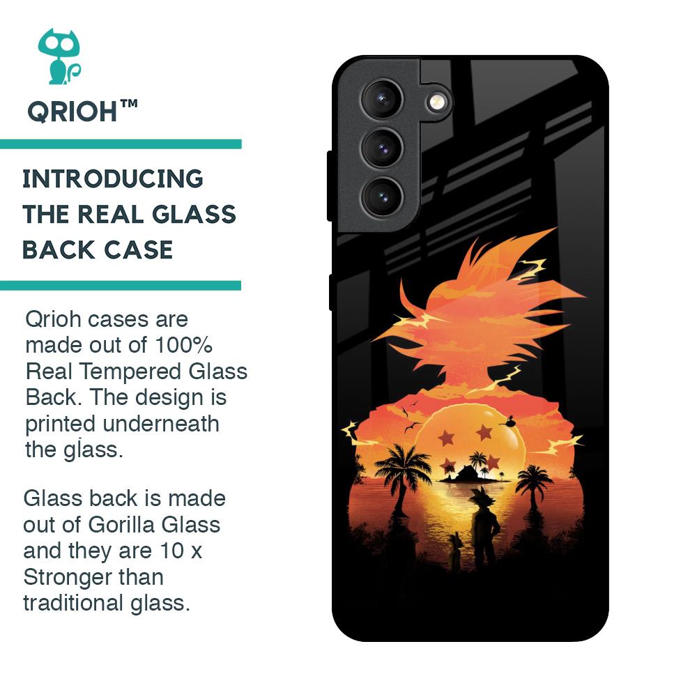 Japanese Paradise Glass Case for Samsung Galaxy S21 Plus