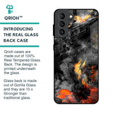 Lava Explode Glass Case for Samsung Galaxy S21 Plus