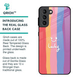 Lucky Abstract Glass Case for Samsung Galaxy S21 Plus